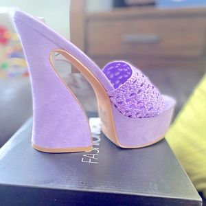 💜Attitude Plataform Purple💜 NEW never used!